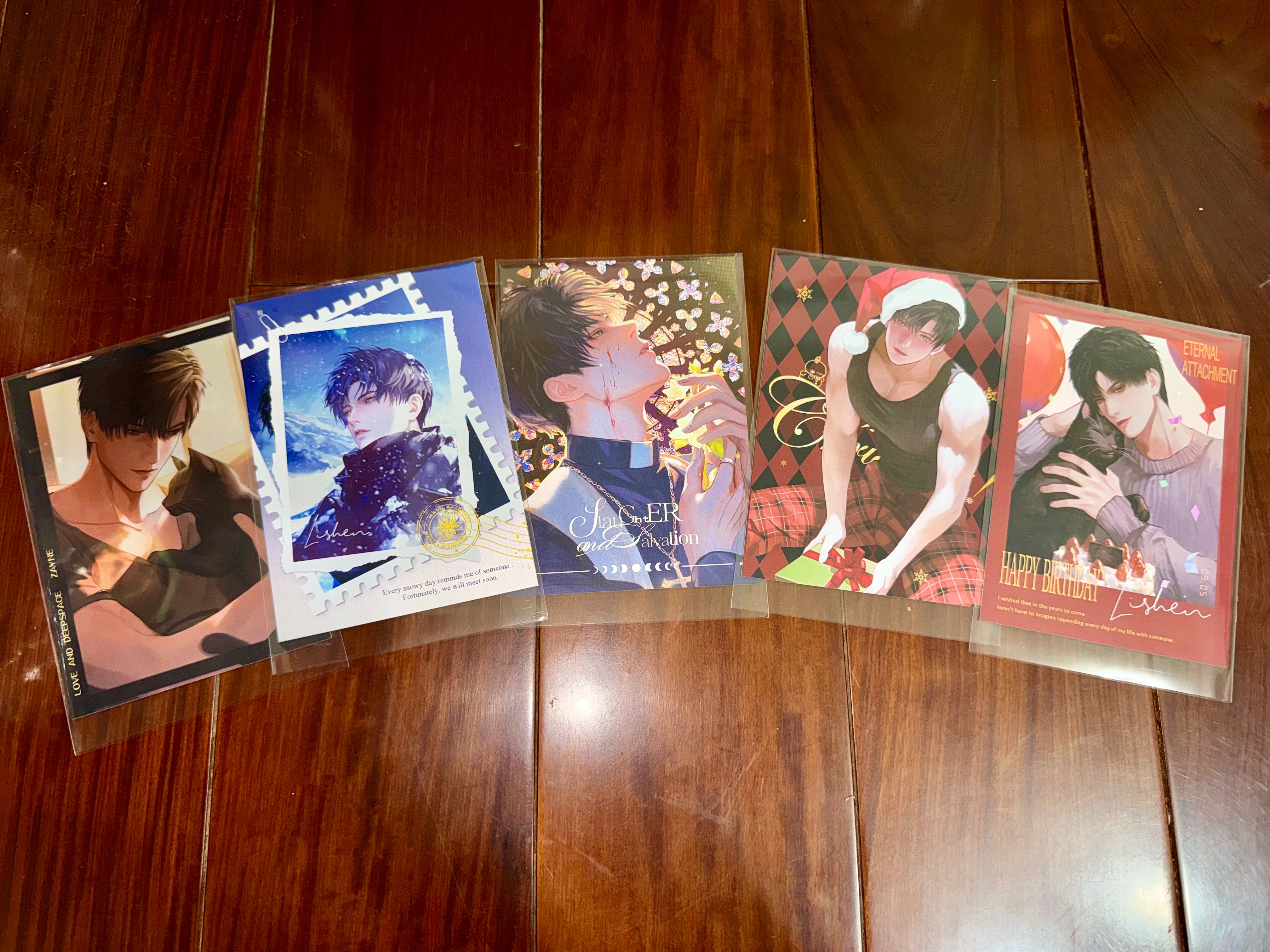 【現貨】戀與深空同人黎深雪原情書系列