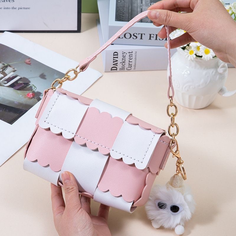 手工編織枕頭包diy材料包