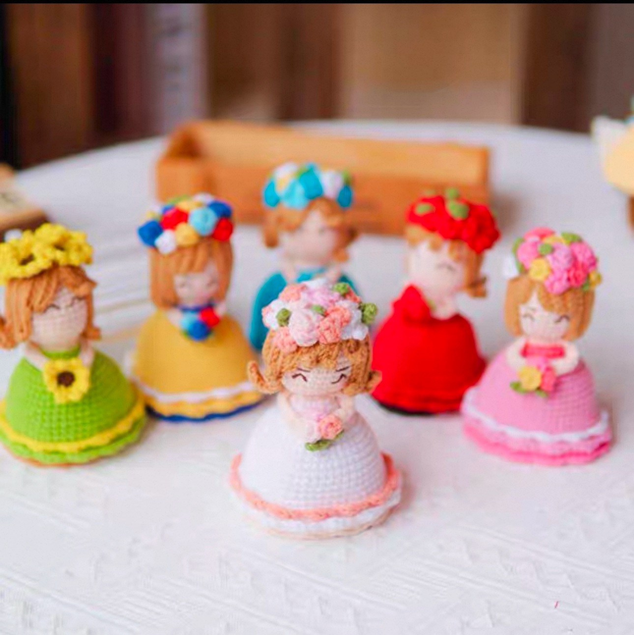 變裝新娘勾織娃娃