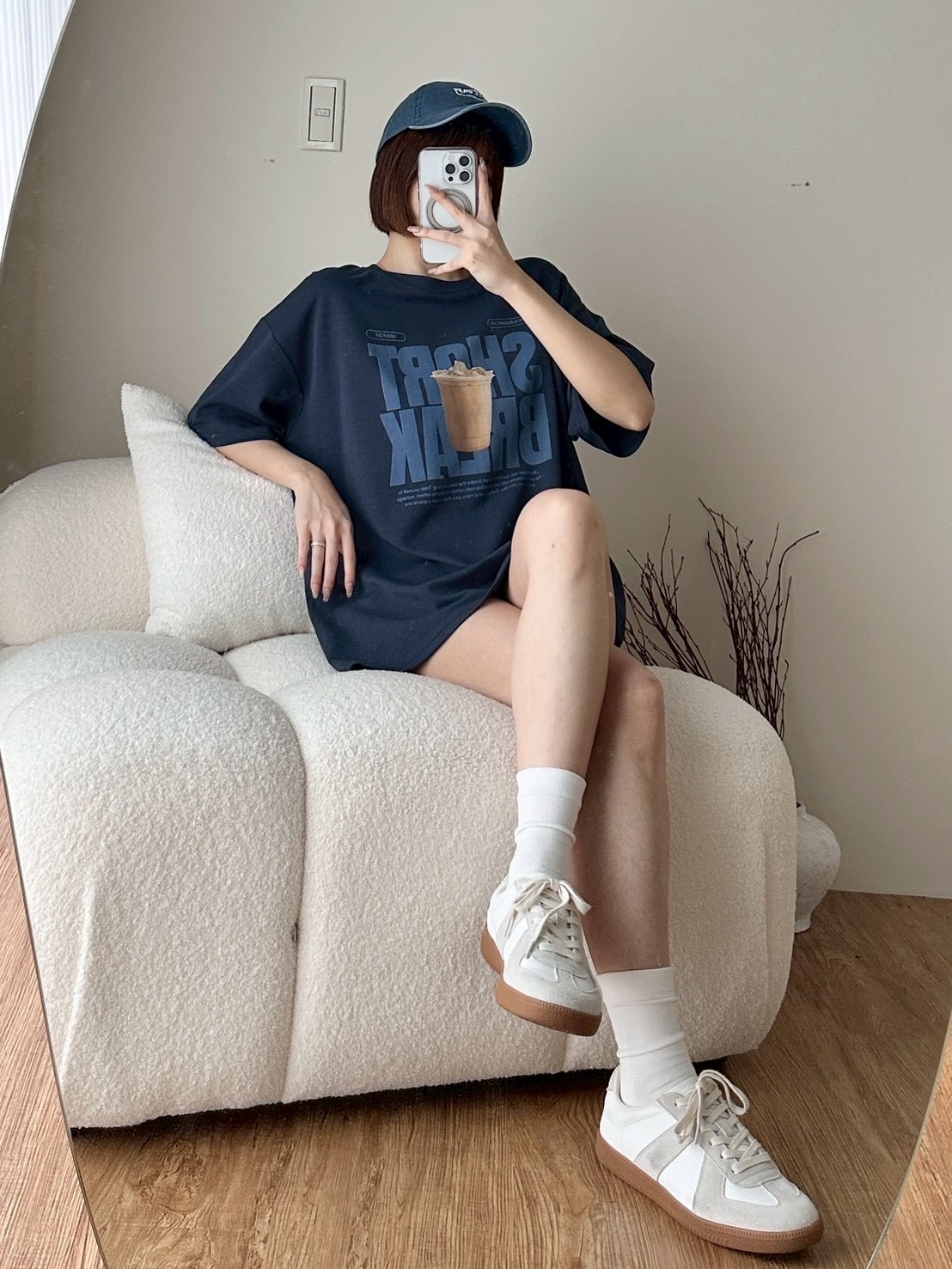 zoezoe.co咖啡英文tee （A2587）