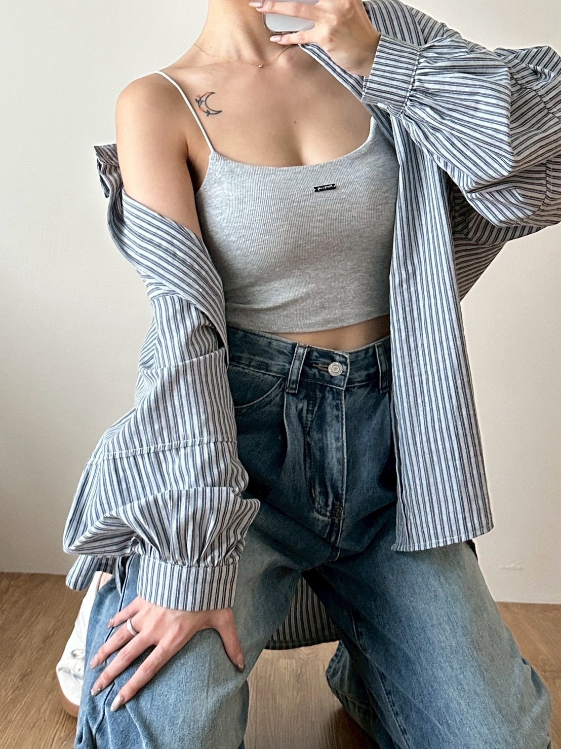 zoezoe.co裸感包覆小鐵牌bra top（A2176）