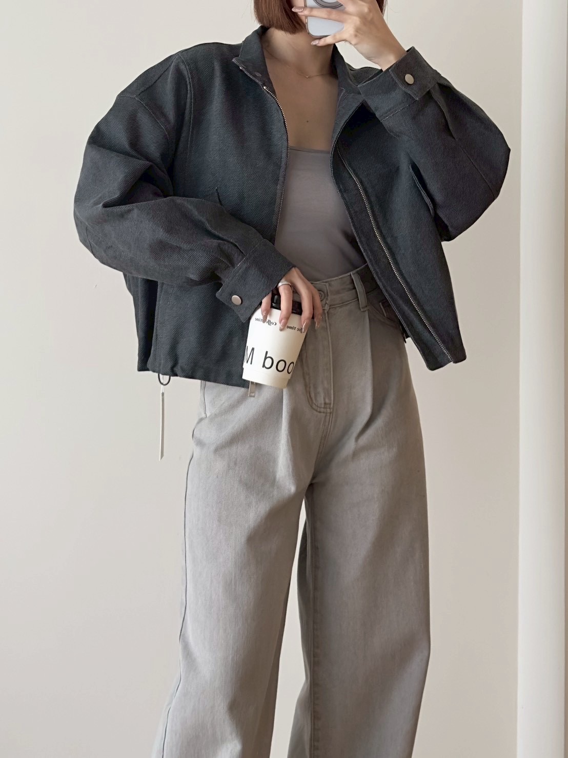 zoezoe.co酷女孩仿舊立領外套（A2276）