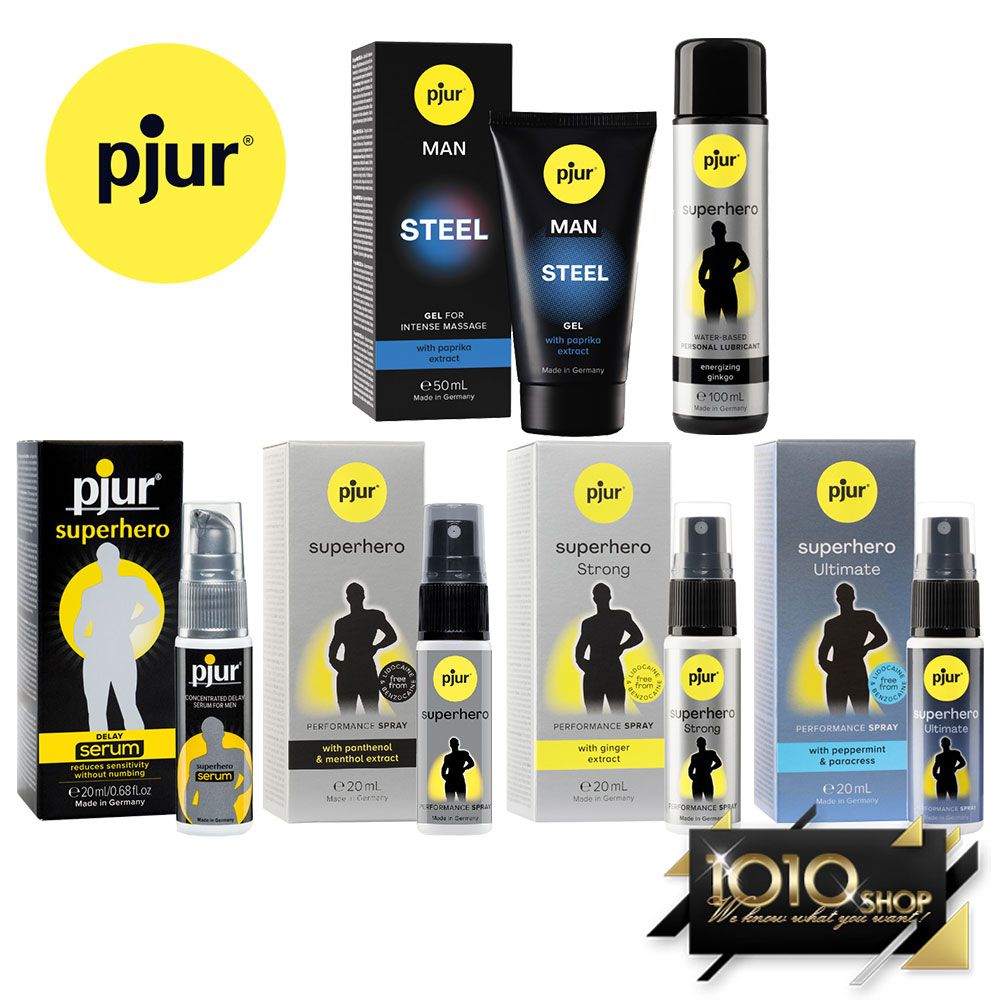 潤滑液-Pjur 超級英雄/鋼鐵英雄-男性活力噴霧/潤滑液