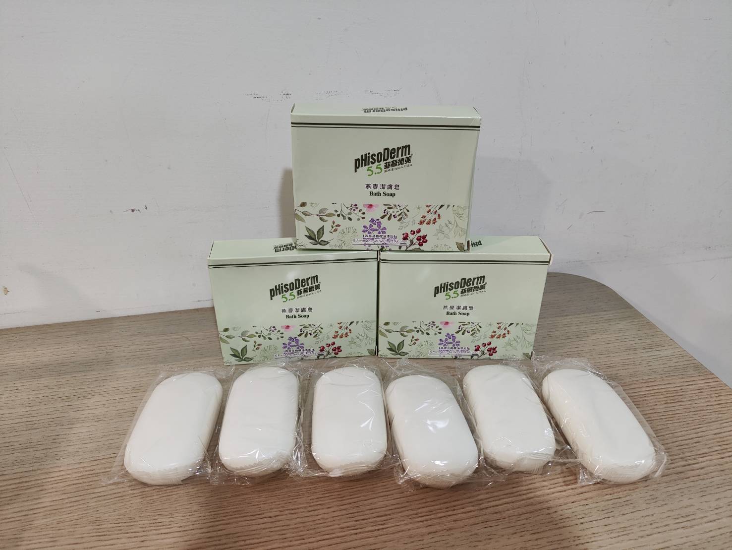 菲蘇德美5.5燕麥潔膚皂6入（單顆80g，效期2028.03）
