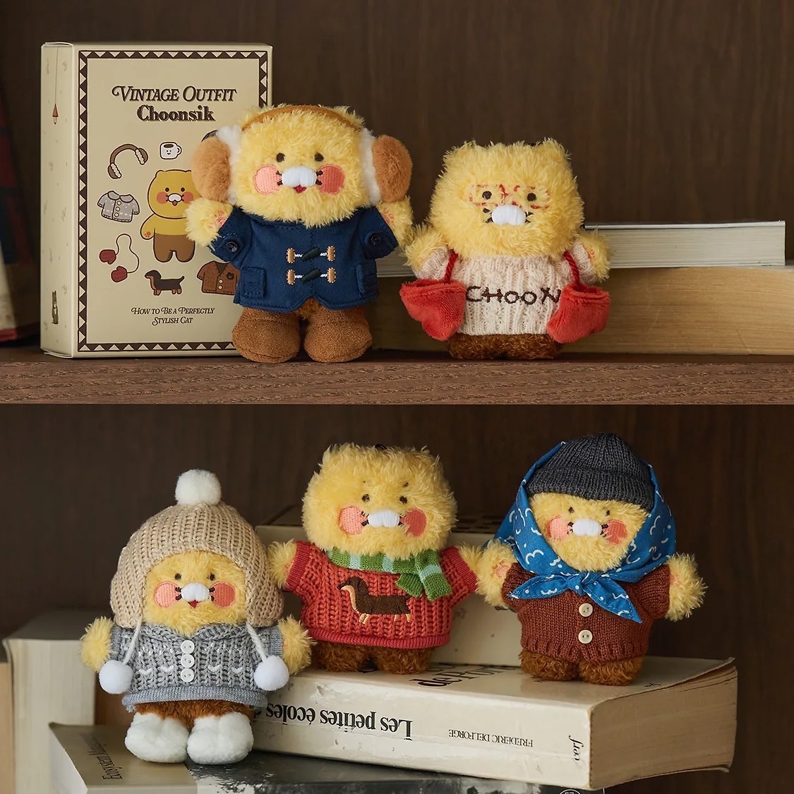 冬日穿搭春植娃娃吊飾（5款隨機1個）