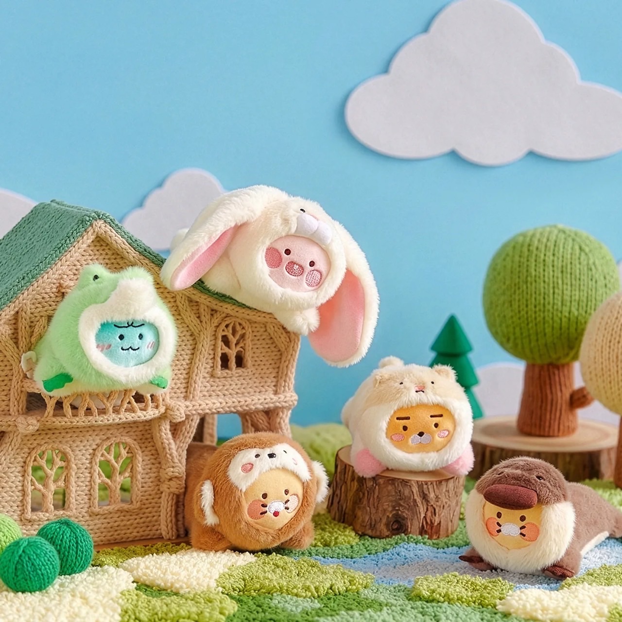 FRIENDZOO動物變裝桌面護腕娃娃