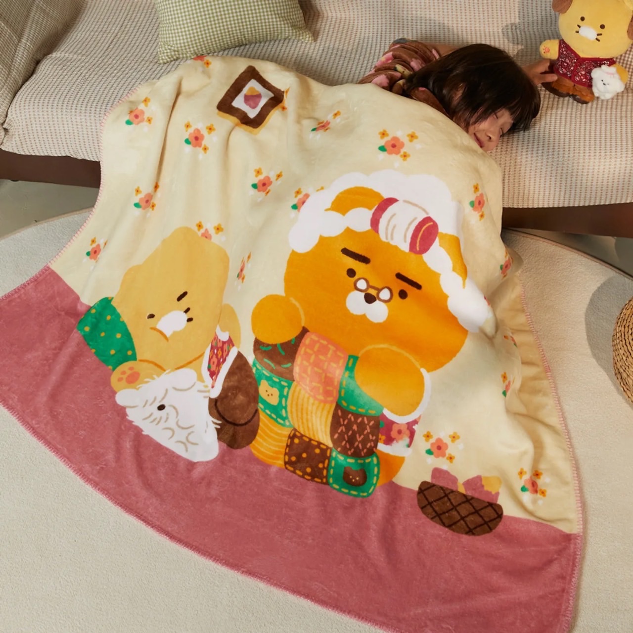 鄉村系列 萊恩＆春植毛毯