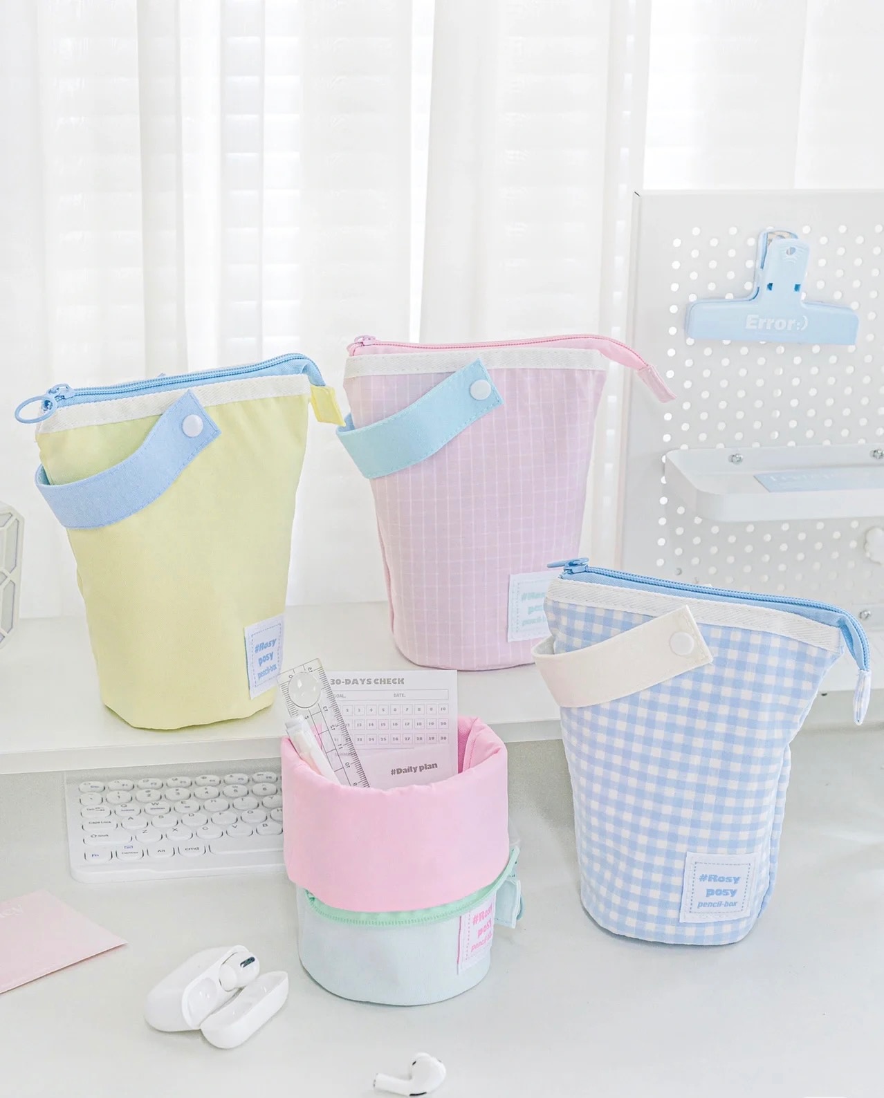 提把 多功能筆袋 筆筒