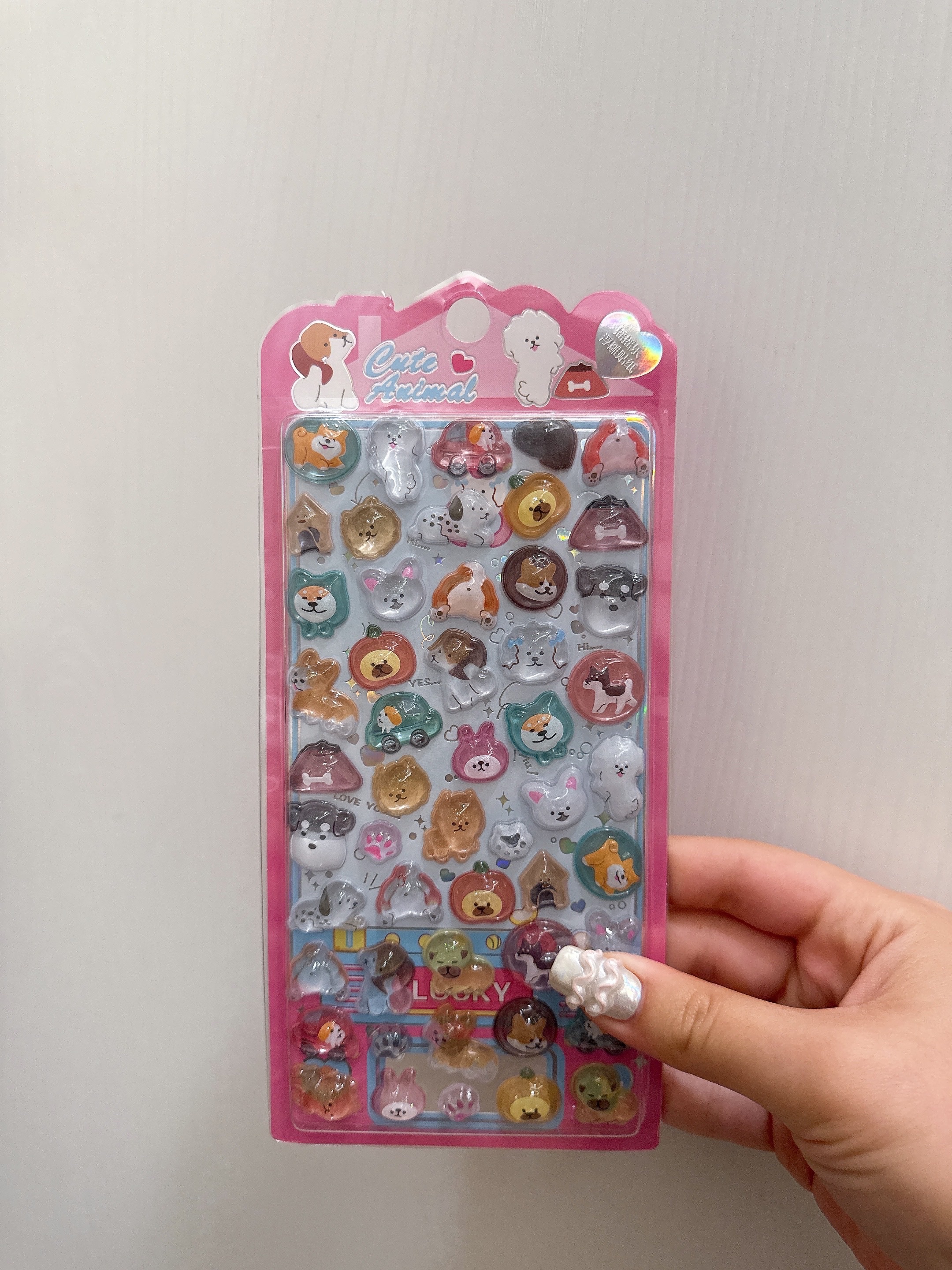 浮雕水晶貼紙🫧