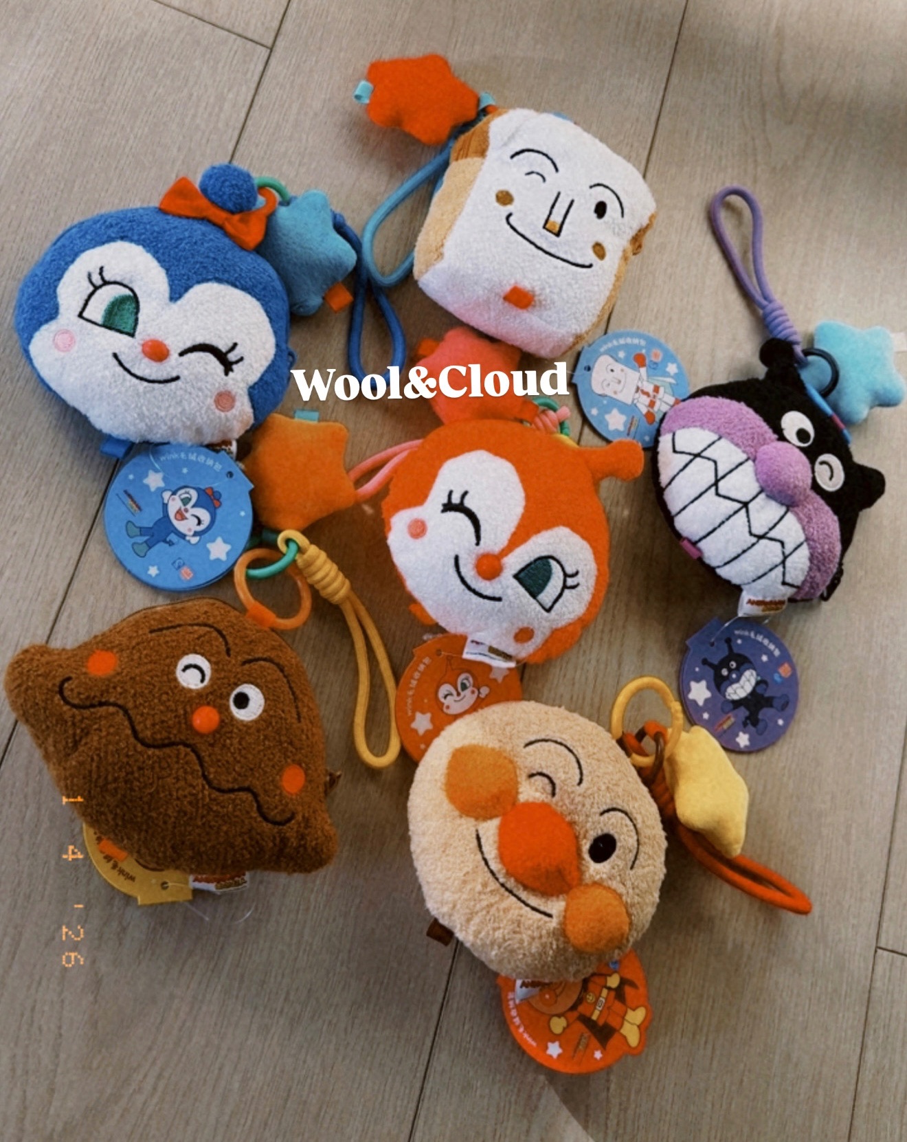 「麵包超人收納包掛件」