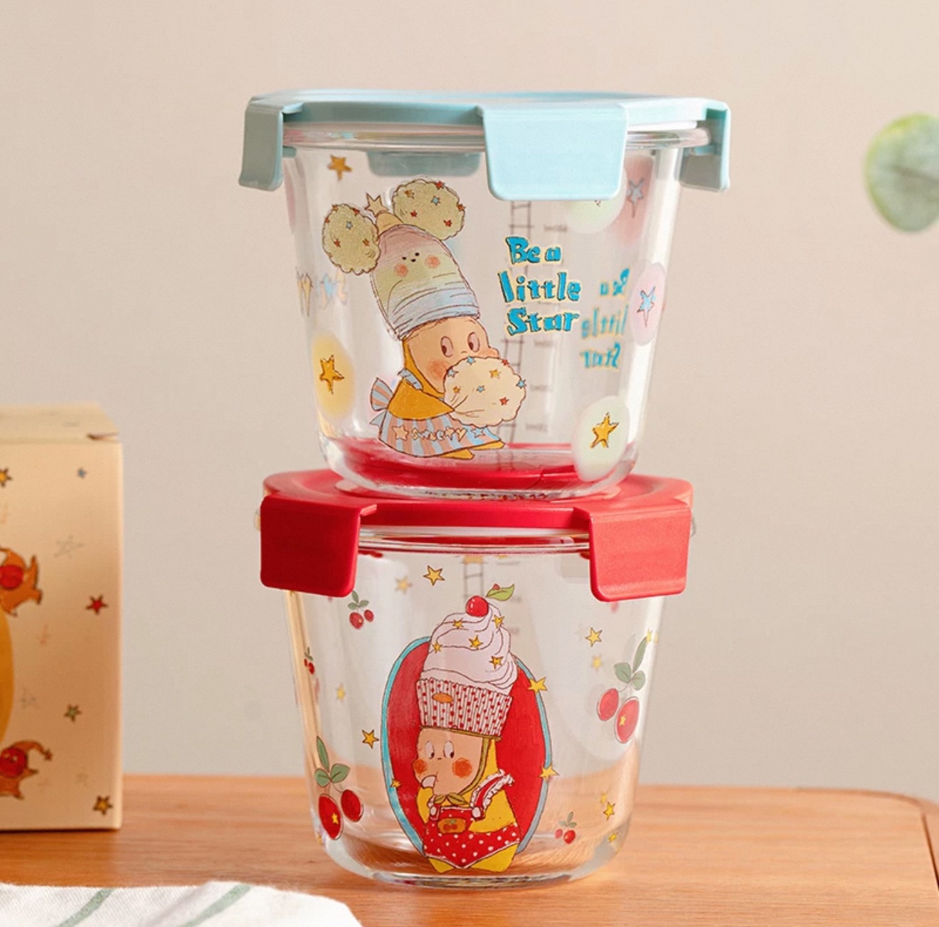 星星人聯名「保鮮玻璃碗」🥣預購