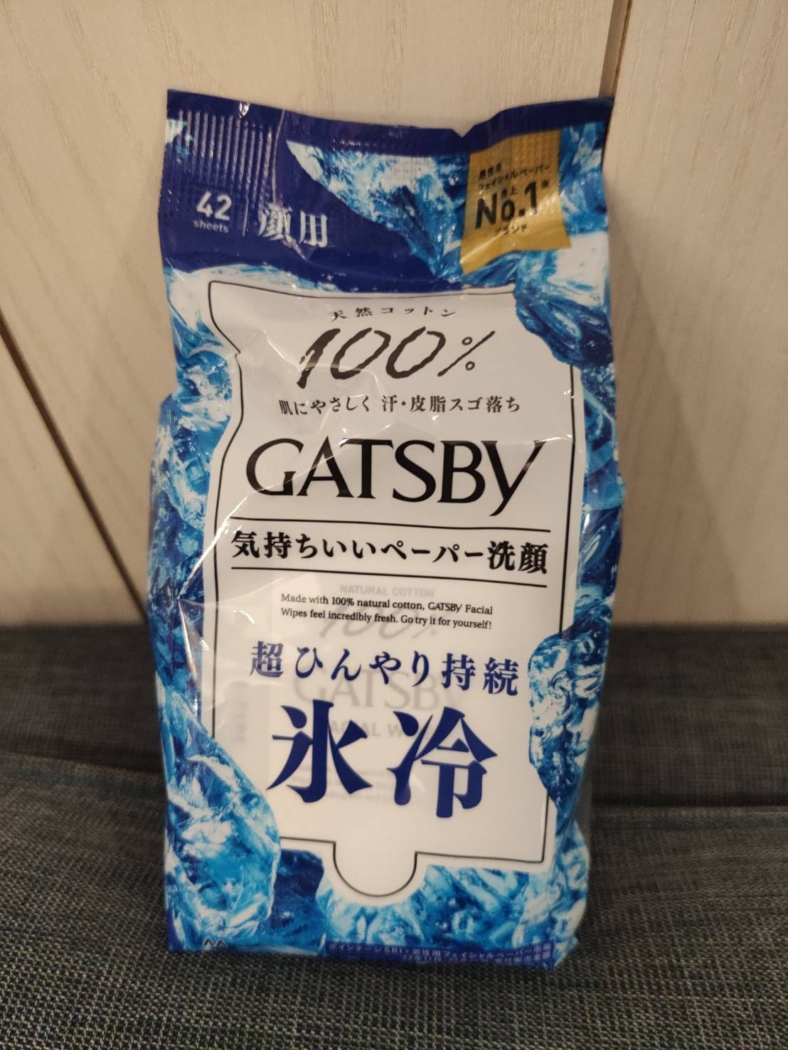 GATSBY 冰涼濕紙巾42抽