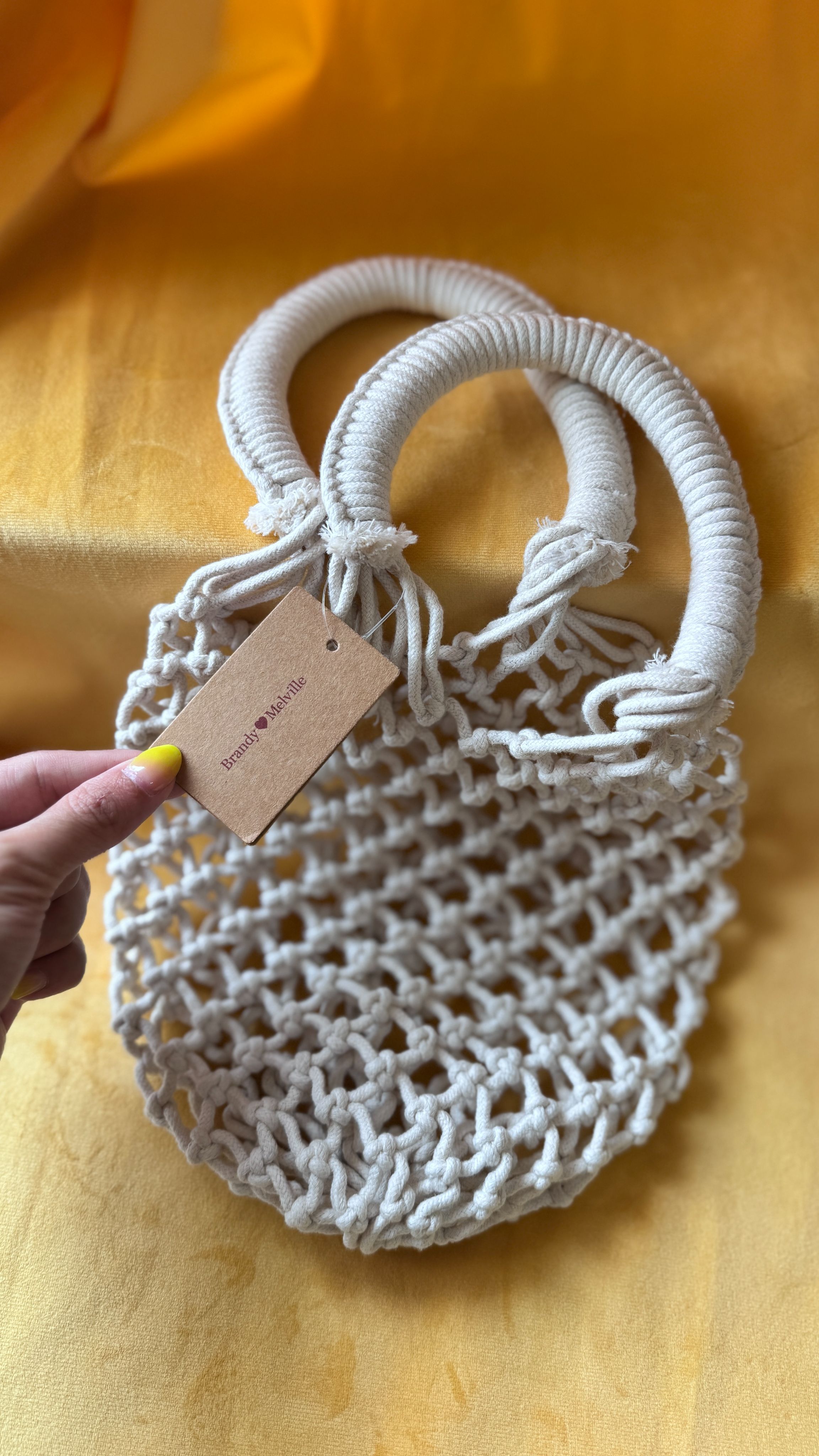 Brandy Melville 編織小提包