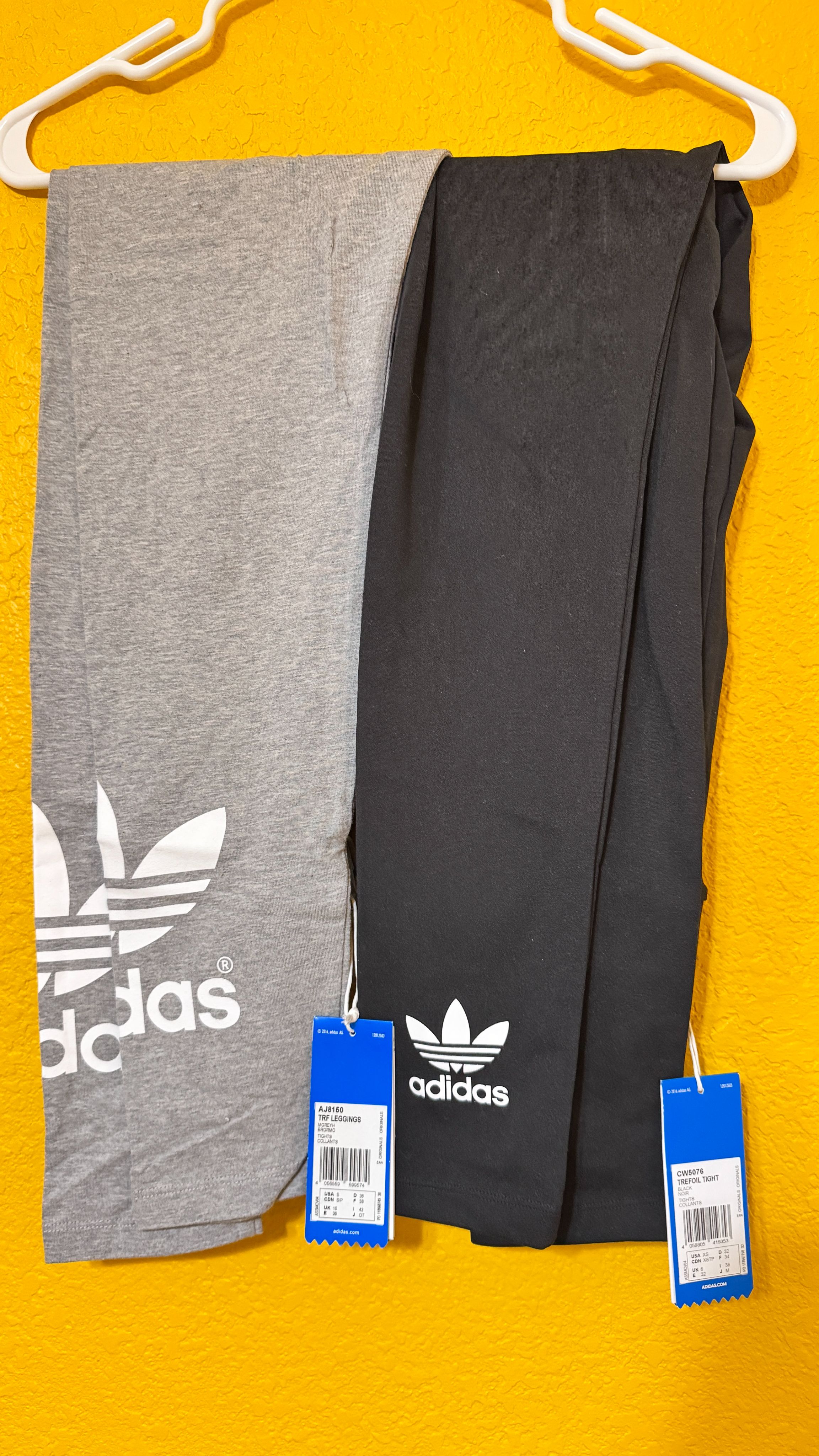 Adidas 三葉草棉質內搭褲