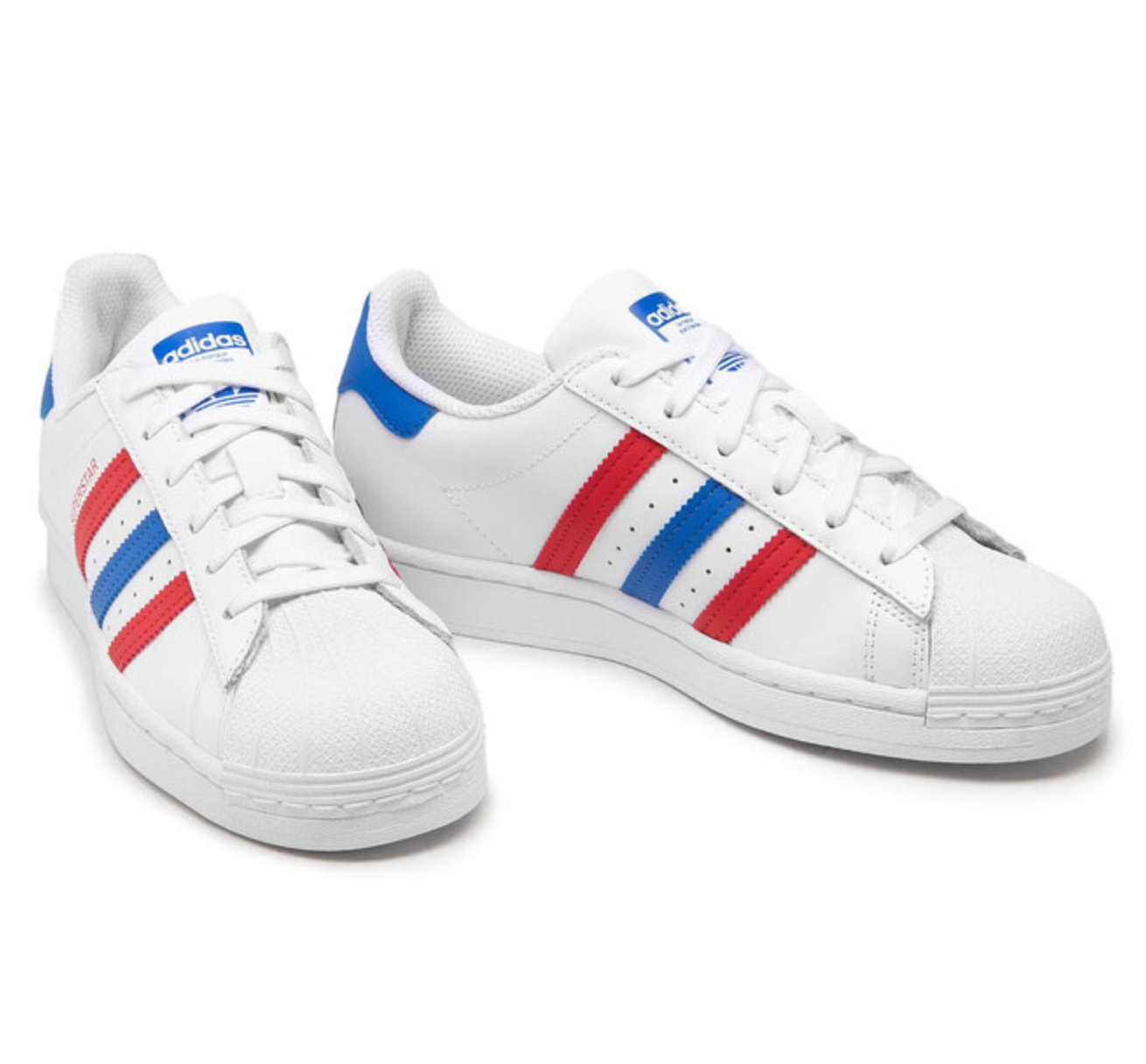 Adidas Superstar 白藍紅 大童款