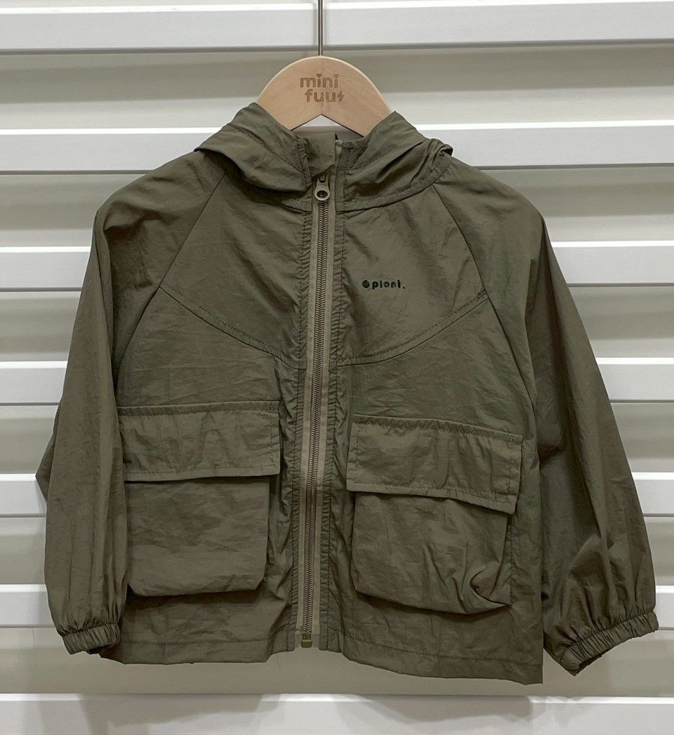 工裝連帽防風小外套