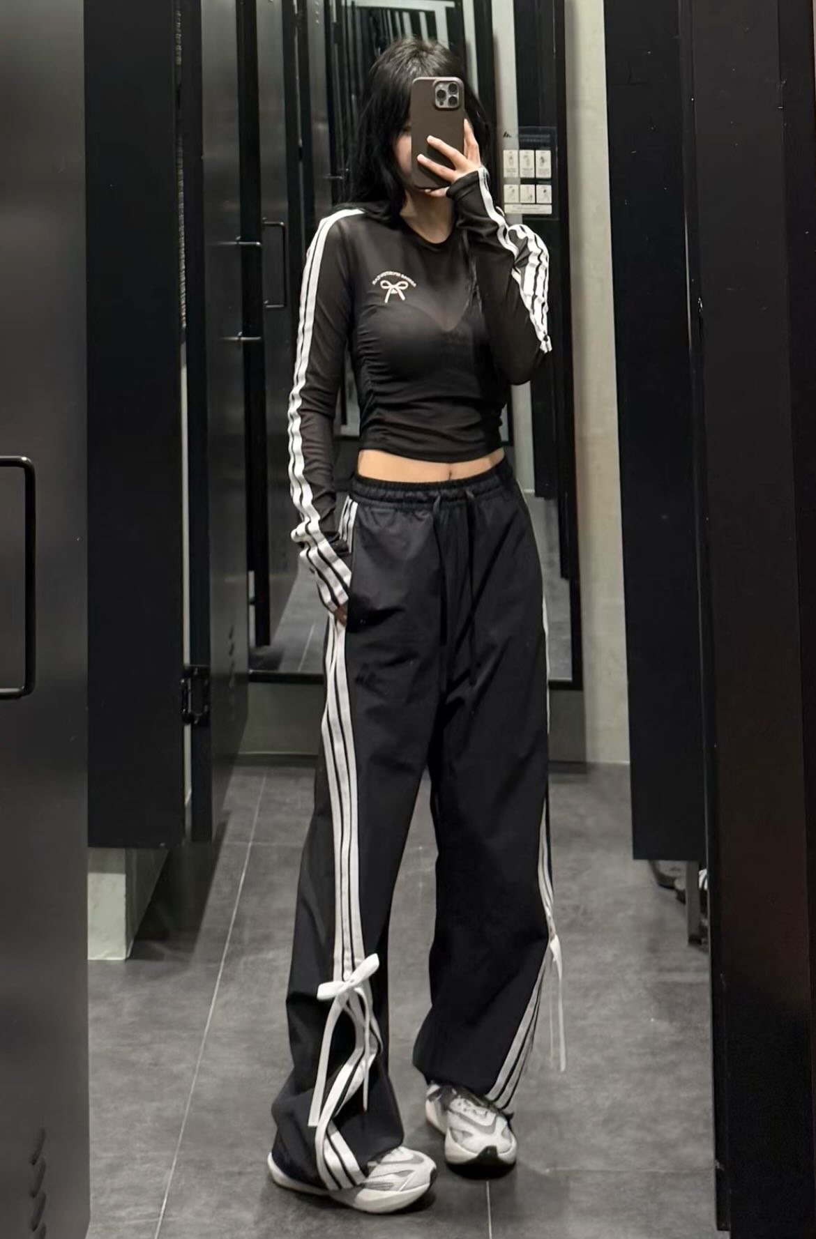 預購 adidas Dance SS25 蝴蝶結運動長褲 女款 JY7666/JY7667