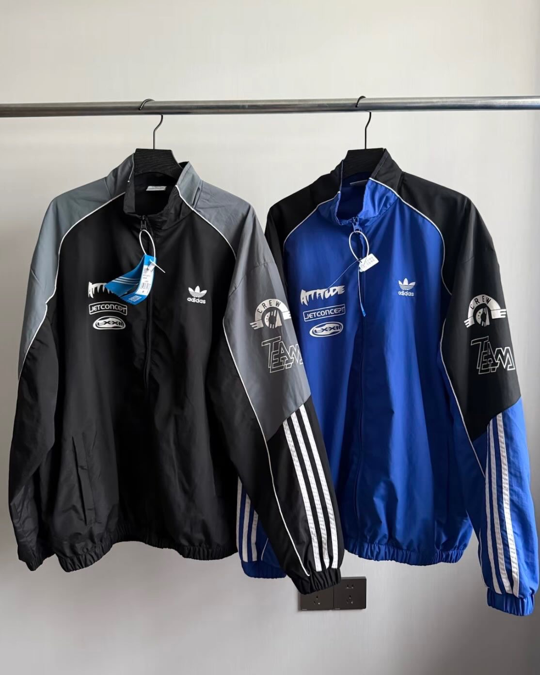 預購 adidas賽車外套 JL8408 JL8406