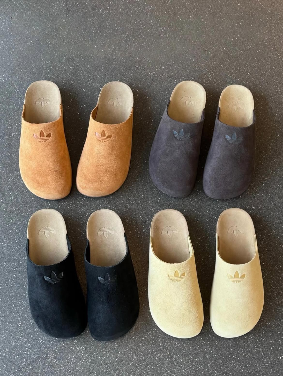 預購 Adidas Originals Adimule Sldies麂皮 穆勒 勃肯鞋