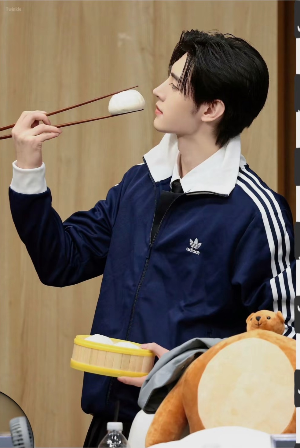 預購 adidas originals 立領長袖夾克外套 男款 夜藍色IP0418