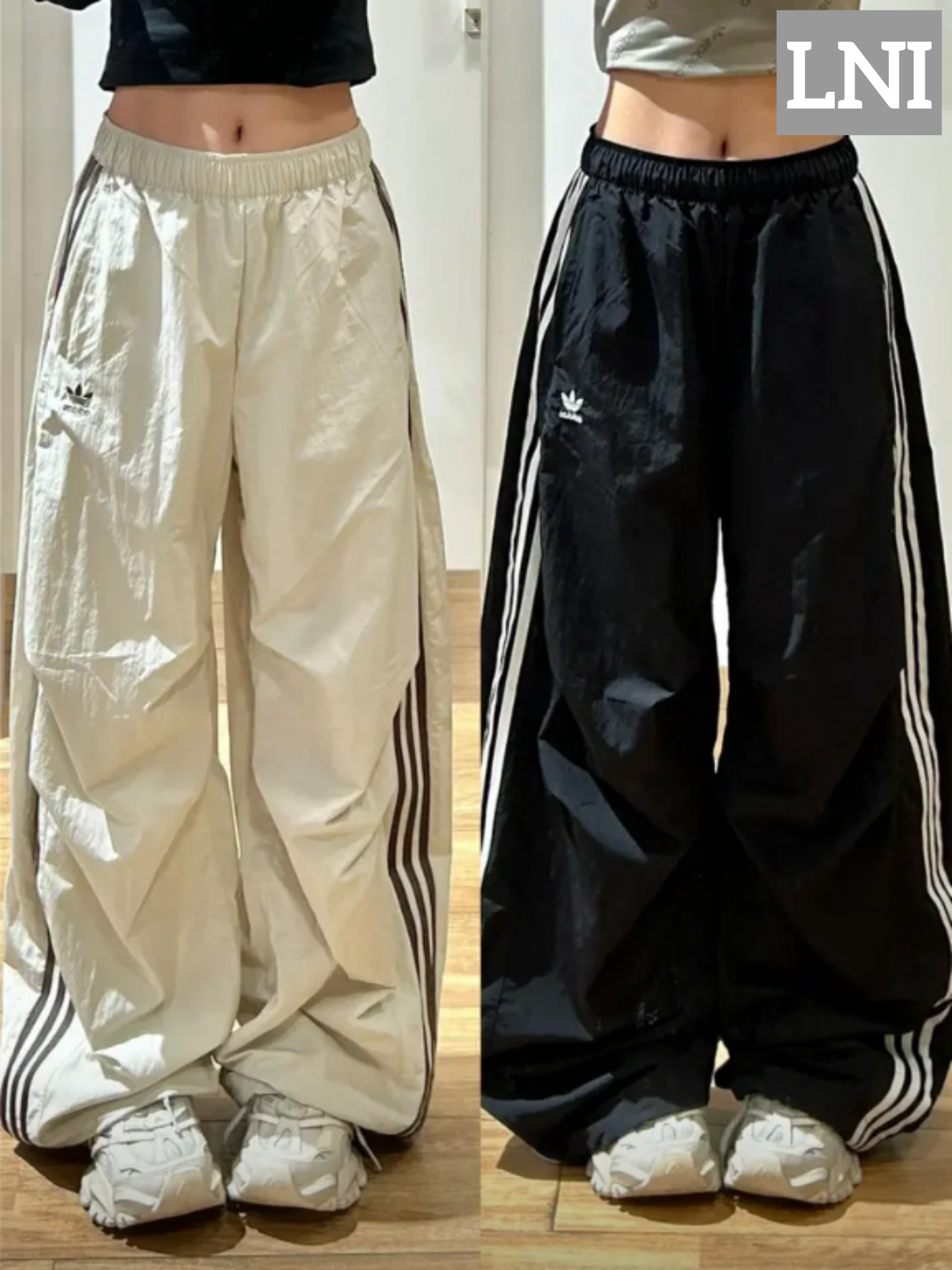 預購 adidas originals 三線彎道褲 長褲 女款 清澈棕KS3325 黑KS3324