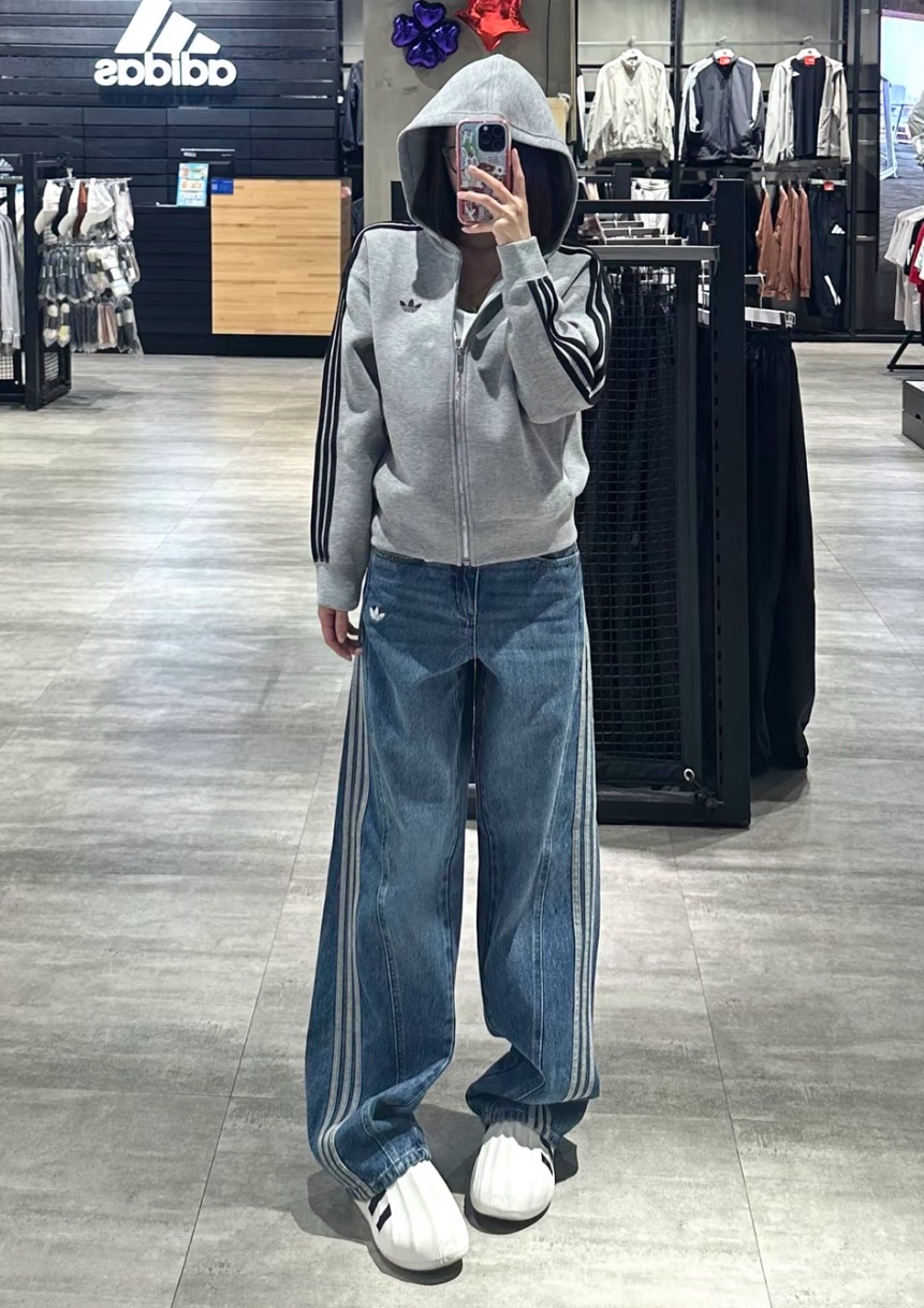 預購 adidas originals 連帽棉質外套 夾克 女款 JY2620