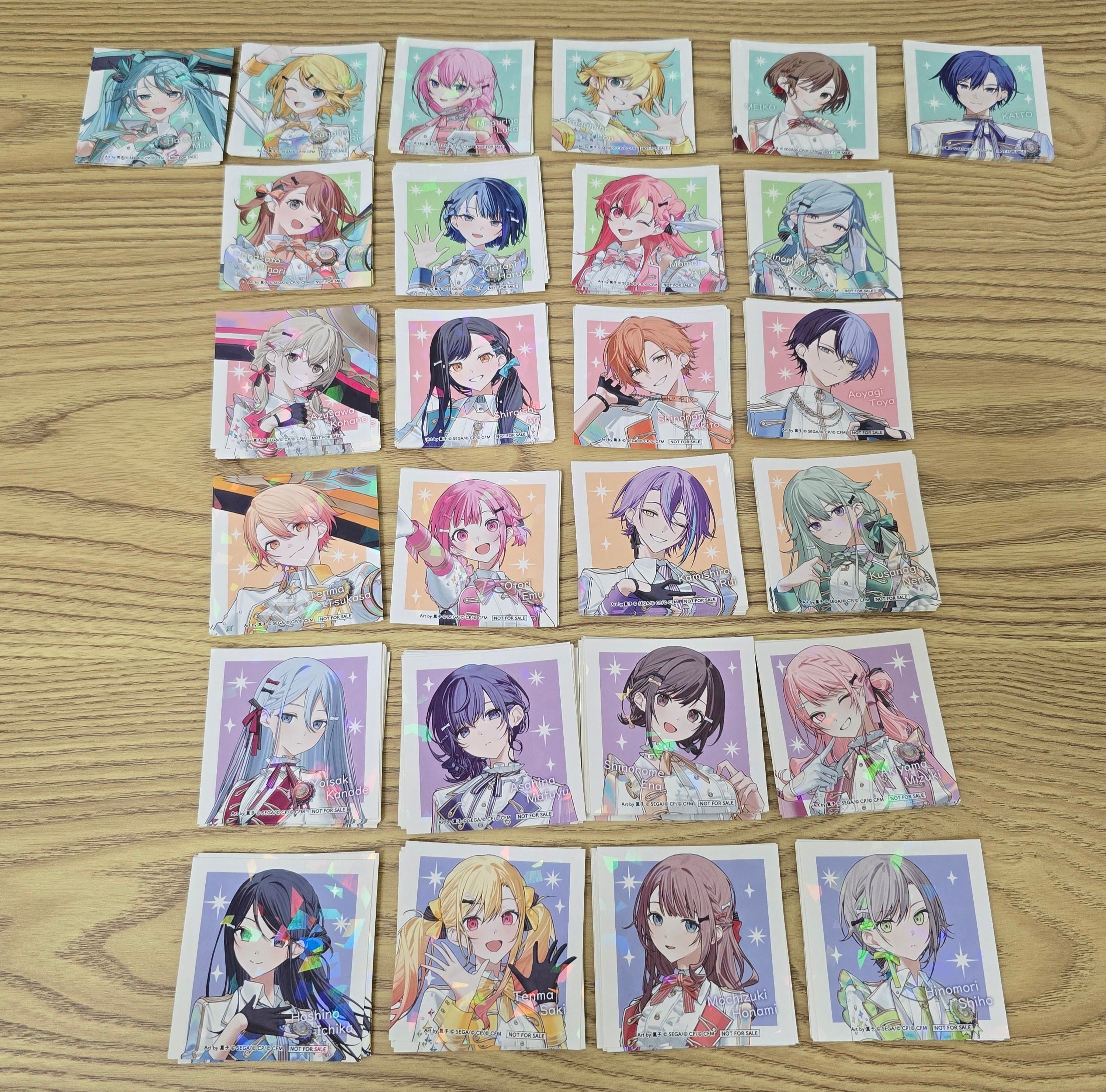 【在台現貨】感謝祭特典貼紙紙片（需滿百元才出貨）