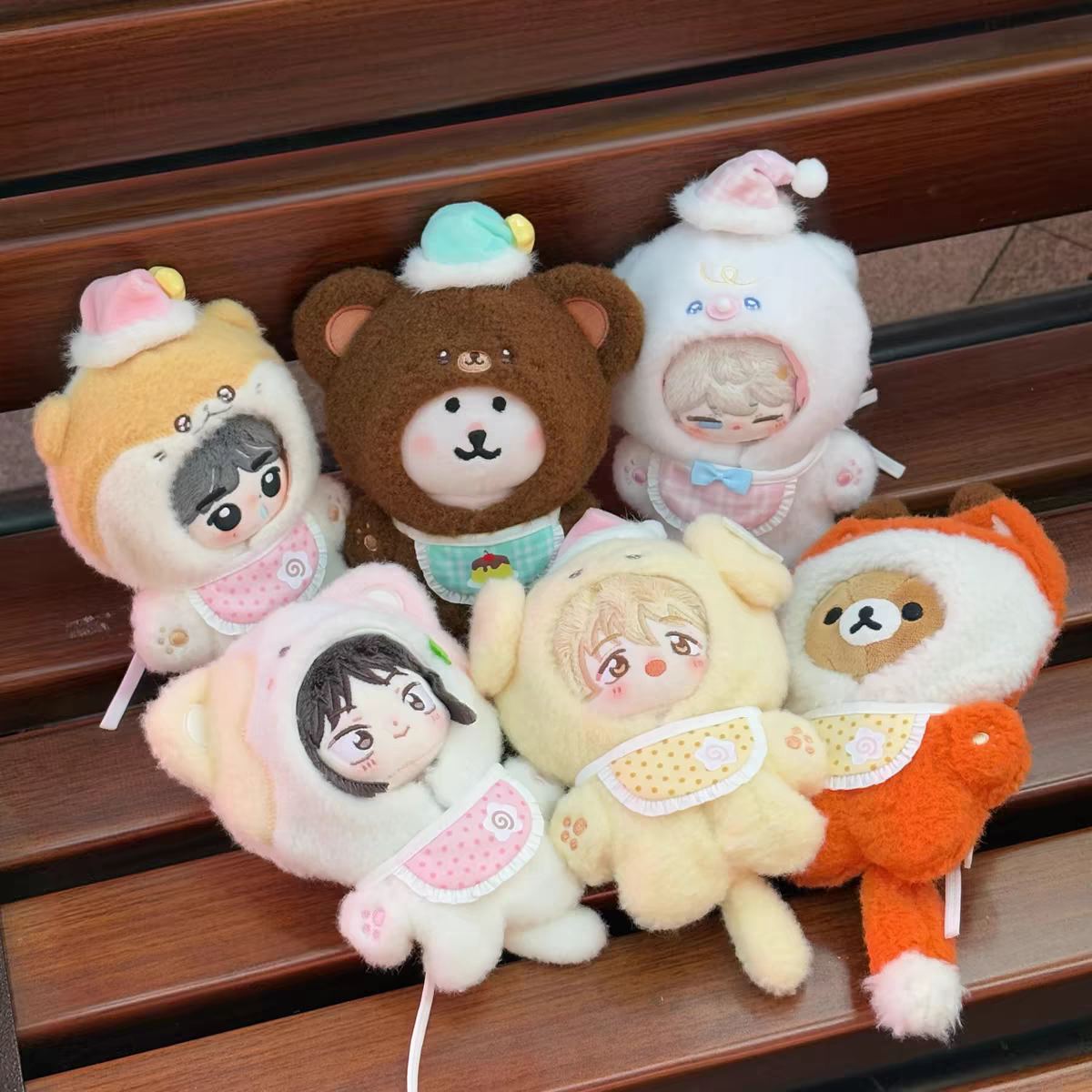 星星體動物娃衣（10cm）