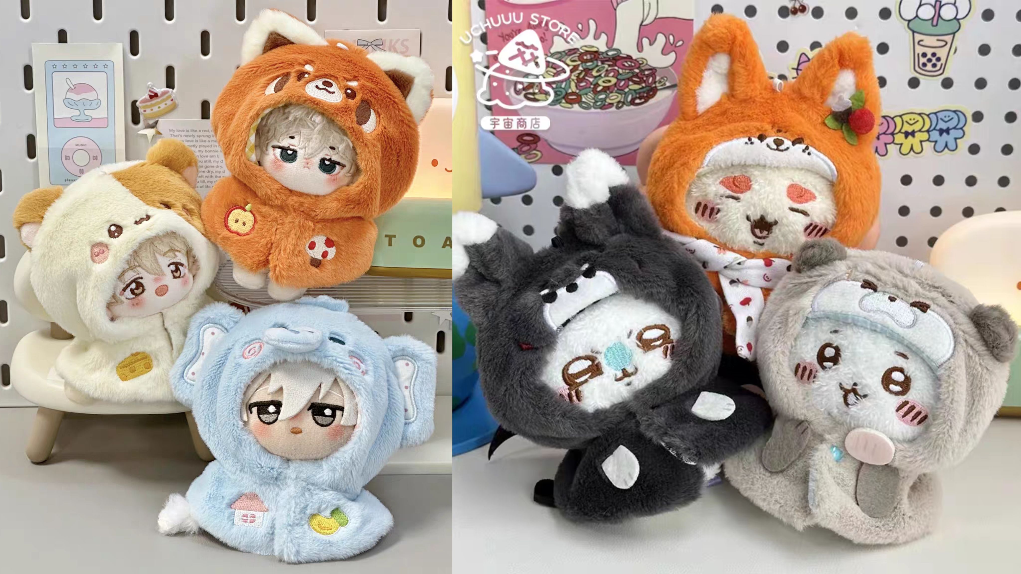 動物斗篷（10cm）