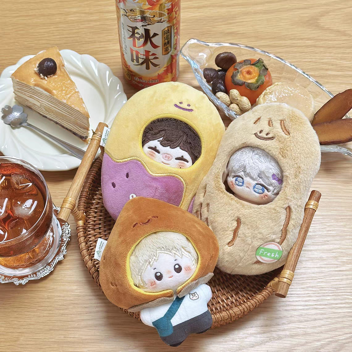 入秋三件套娃衣（10cm）