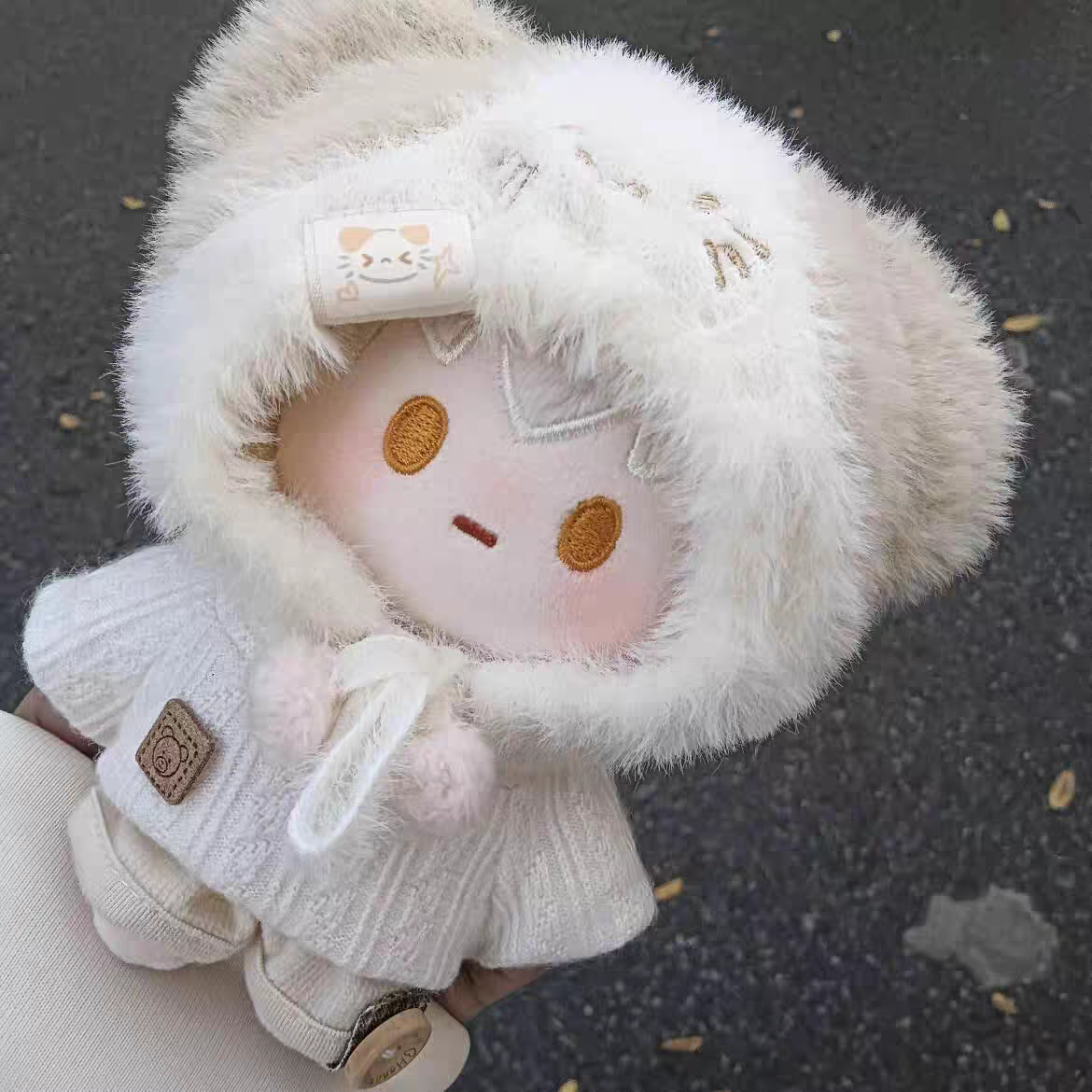 冬季毛絨小貓娃衣（10／20cm）