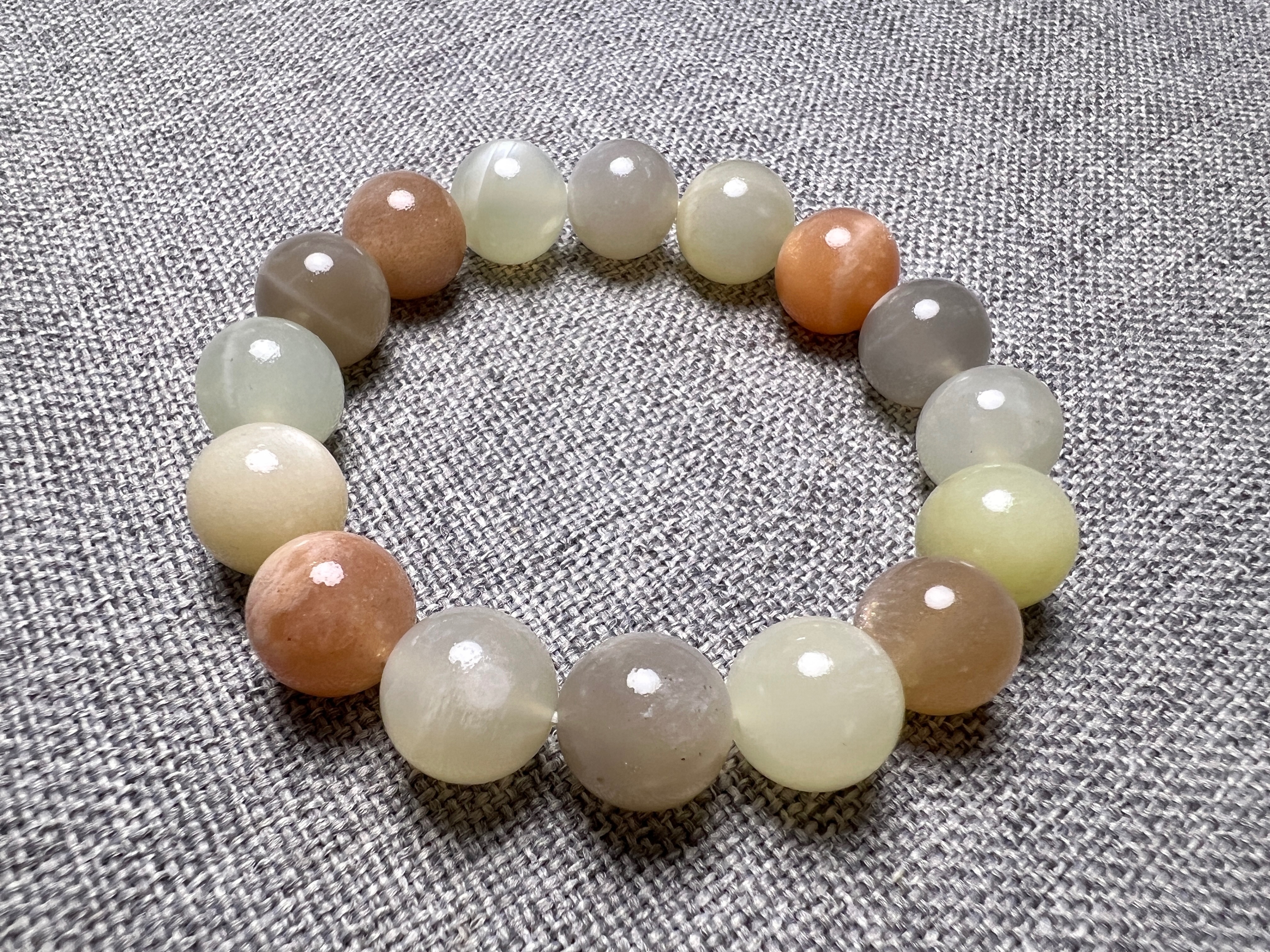 11mm 彩月光手鍊 🌙✨