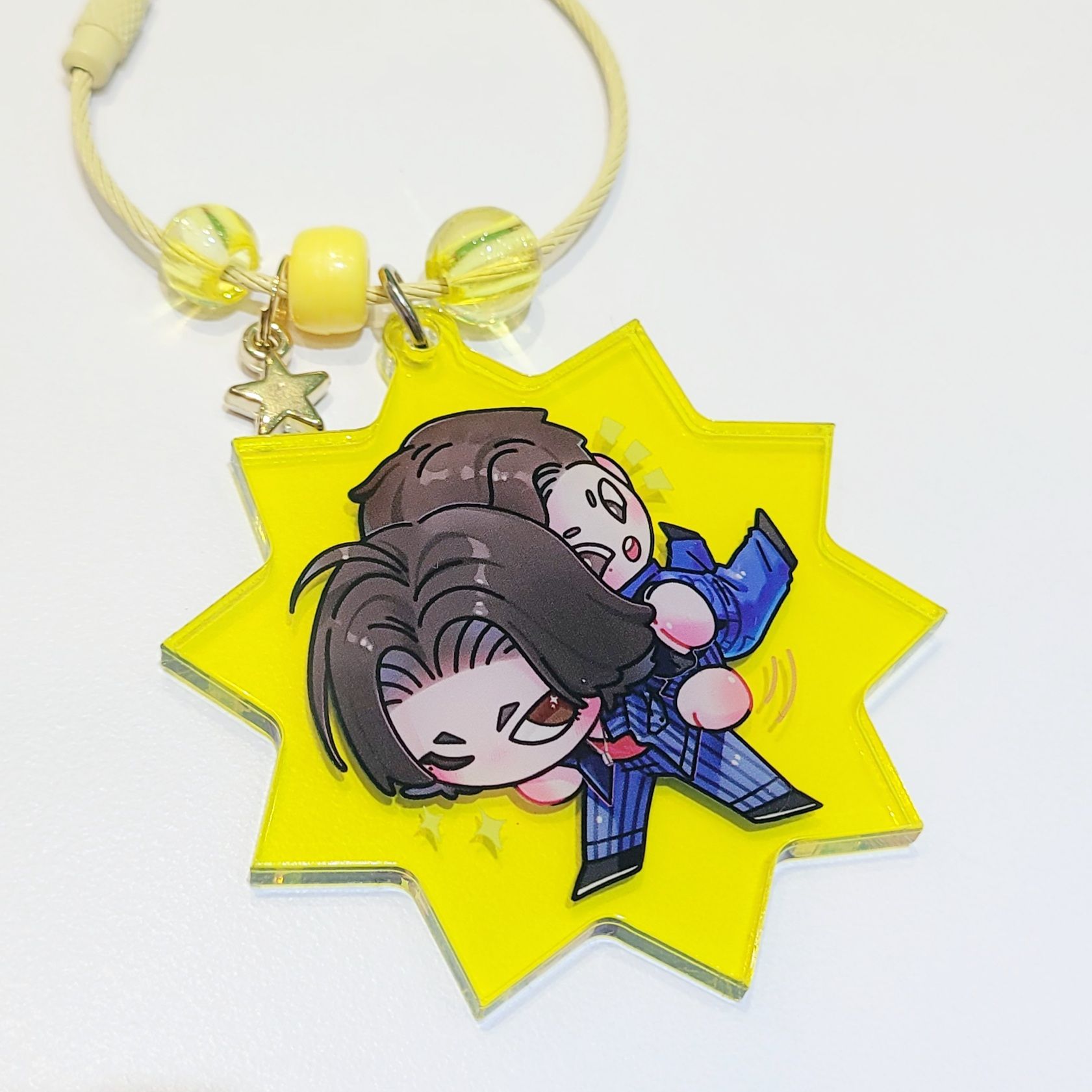 超人力霸王-宙光背背壓克力吊飾