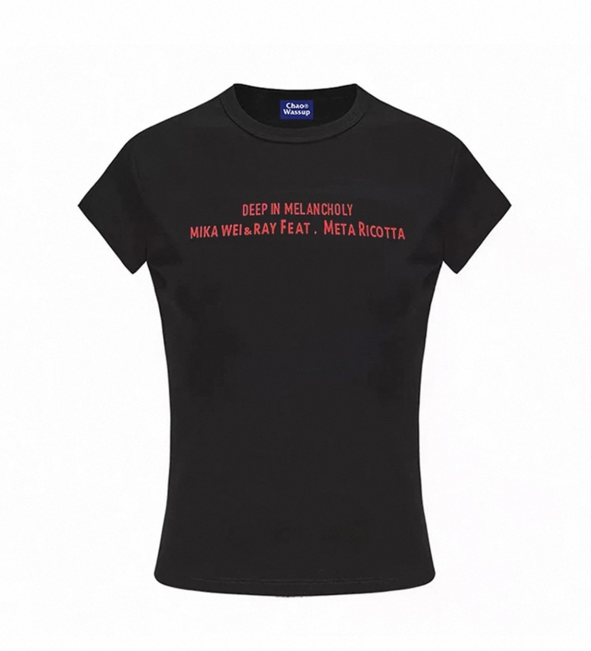 美式街頭字母印花辣妹上衣（尺碼偏小