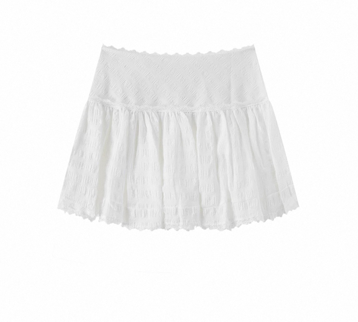 花邊芭蕾風短裙