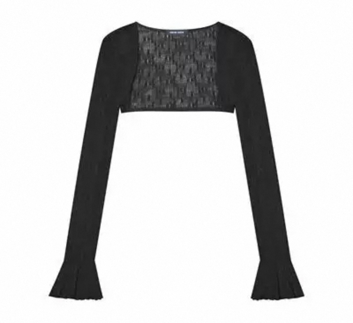 長袖薄款蕾絲開衫