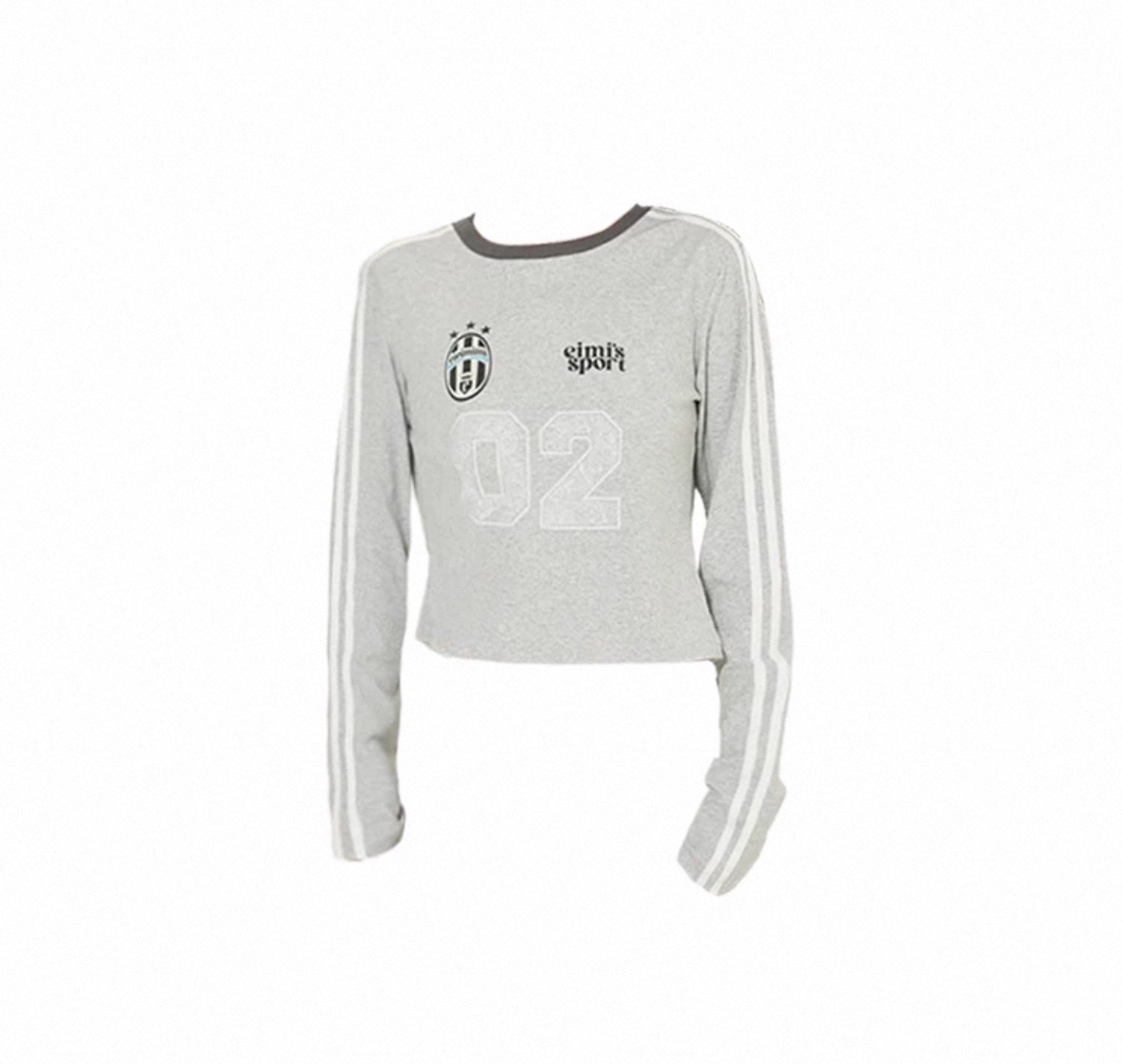 美式辣妹運動球衣風上衣