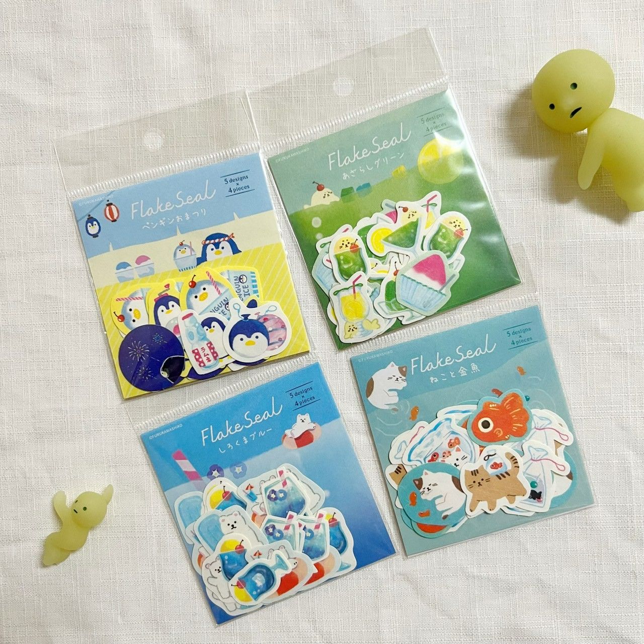 【洪爺的文具室】古川紙工 夏日精選 片裝貼紙