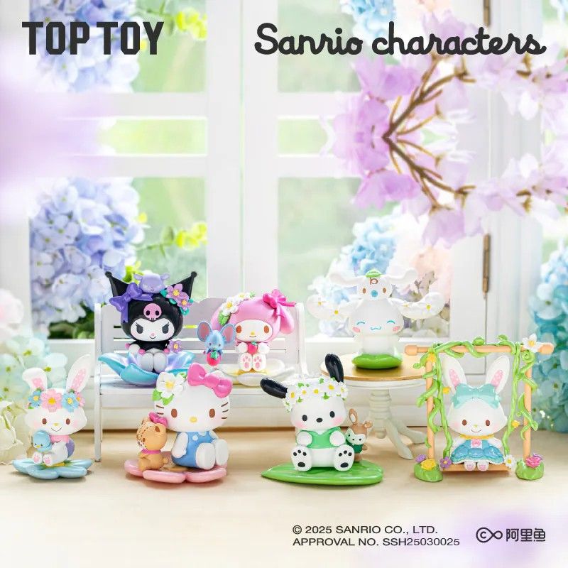 TOP TOY 三麗鷗家族 花意系列 盒玩 盲盒 全6款