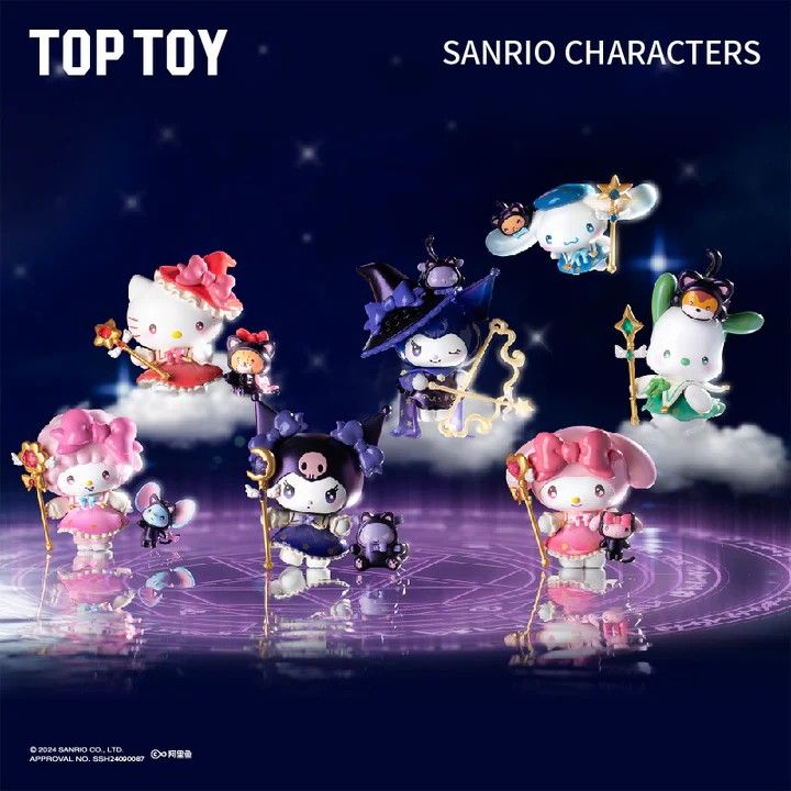 TOP TOY 三麗鷗家族 星夜魔法師系列 盒玩 盲盒 全6款