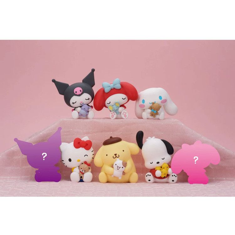 T-ARTS 三麗鷗PERIHAPI!系列倚肩睡眠公仔 盒玩 盲盒 全6+2隱藏款