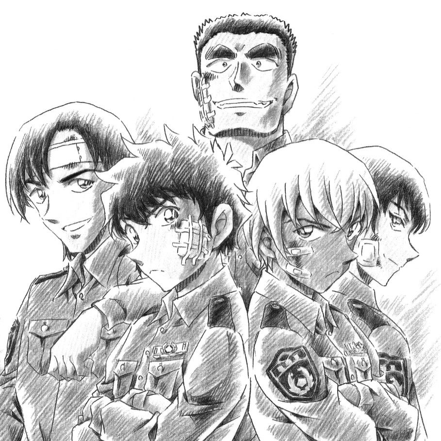 警校五人組、松田陣平、諸伏景光、萩原研二、伊達航