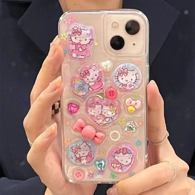 流沙搖搖樂KT貓手機殼