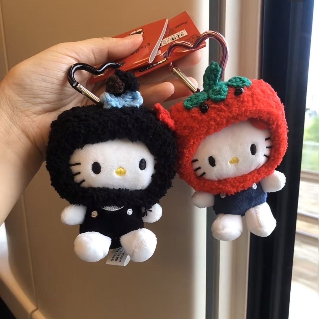 頭套kitty娃娃掛件