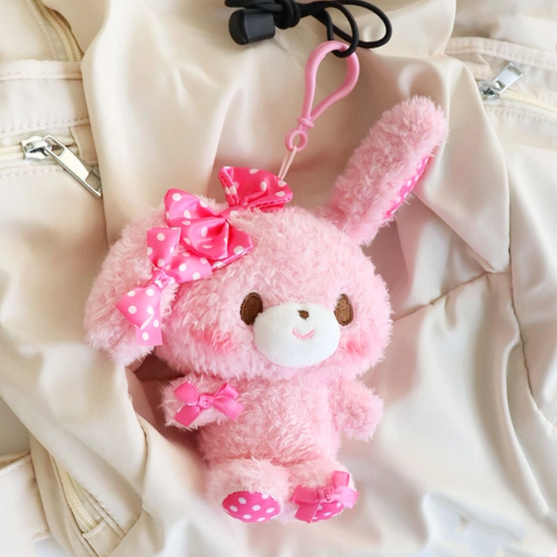 韓國三麗鷗 蹦蹦兔 Bonbonribbon 吊飾 玩偶 娃娃 鑰匙圈 13公分高