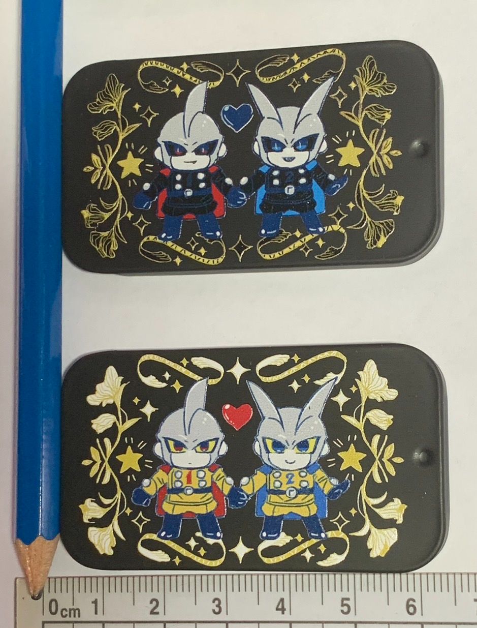鐵盒造型的Gamma1＆Gamma2（黑英雄版本）