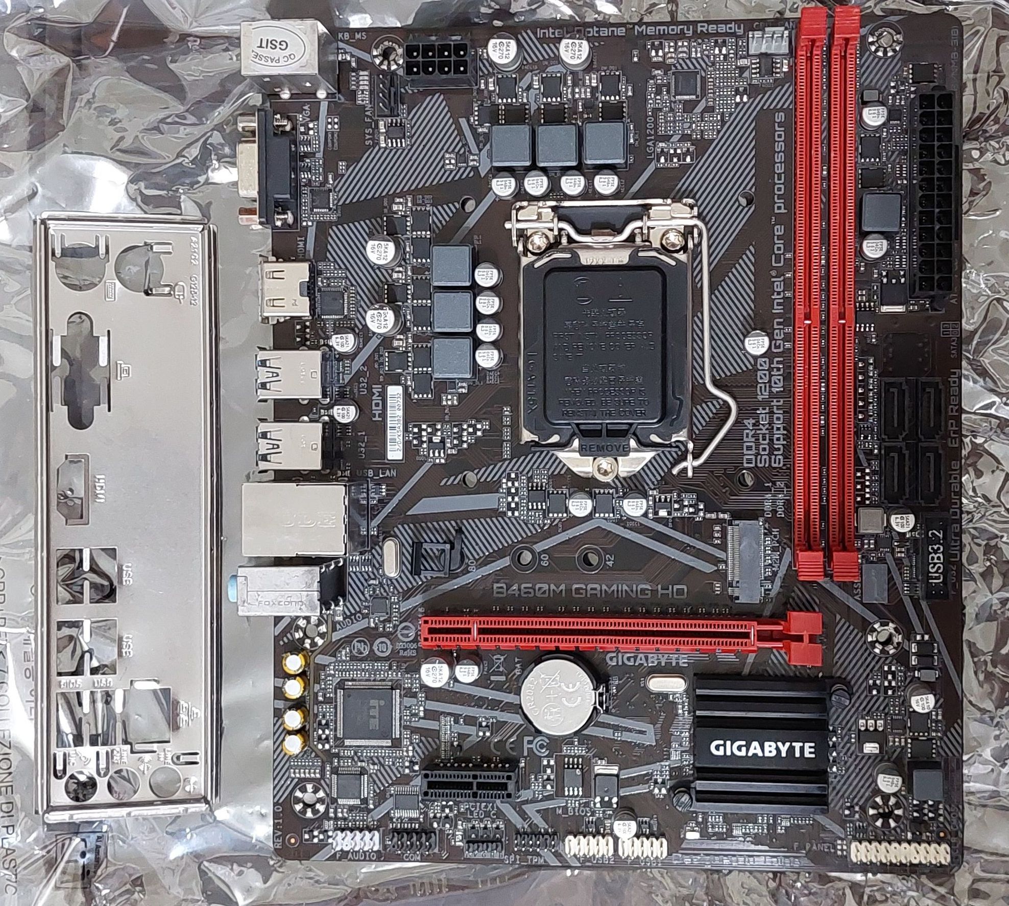技嘉 Gigabyte B460M GAMING HD 主機板 / Intel 10th CPU / LGA1200