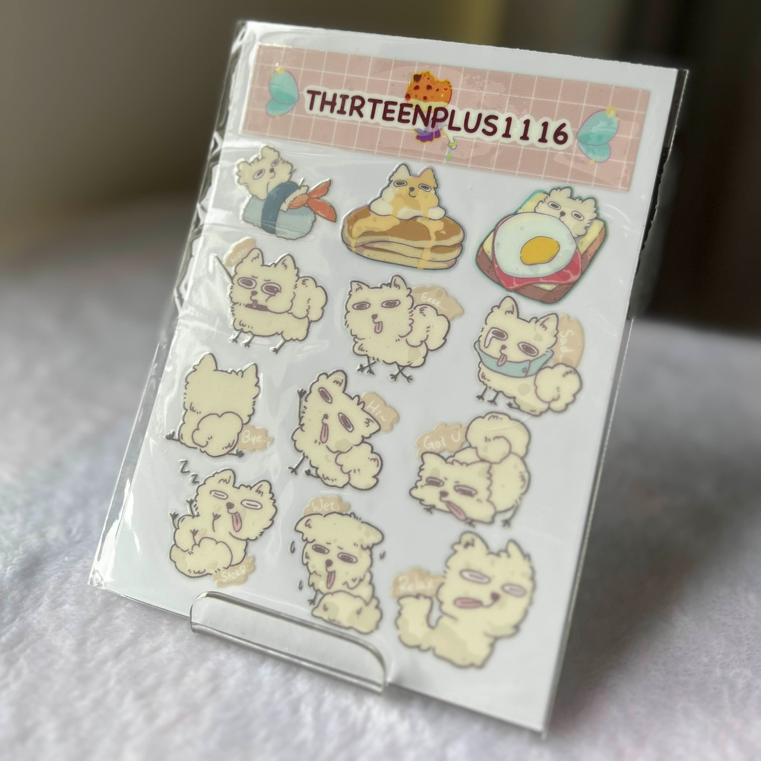 【2025文具展】奶油美姿水晶圖鑑貼