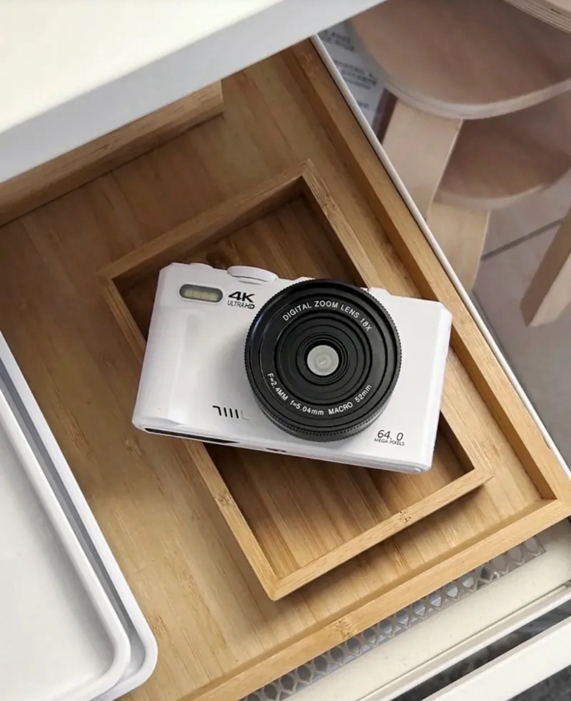 YZZCAM 翻轉螢幕 類單眼 CCD相機 4K 送32G記憶卡