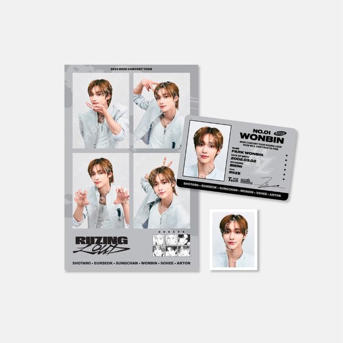 🐢【預購中】2025 RIIZE CONCERT TOUR [RIIZING LOUD] 官方周邊-照片組🐢